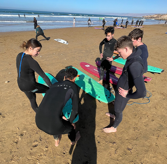 Surf Guiding berber waves morocco