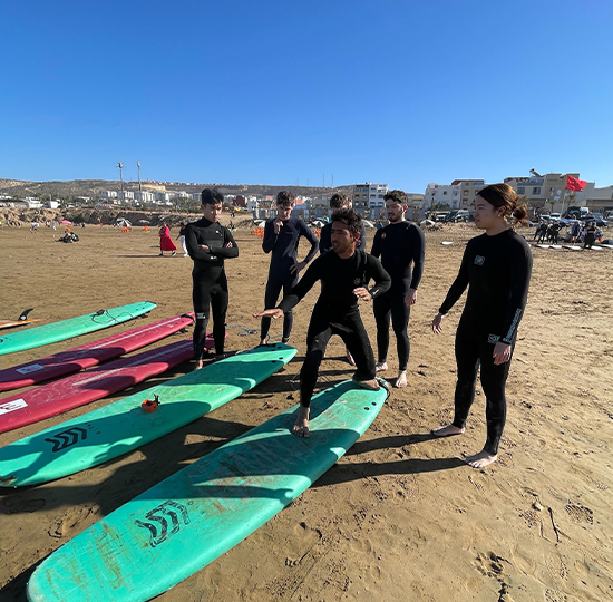 Surf Guiding - berber waves morocco