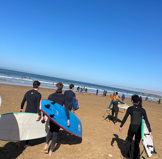 Surf Guiding berber waves morocco tamraght