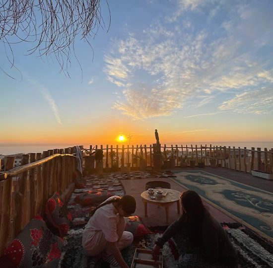 Dorm for 6 poeple tamragt view