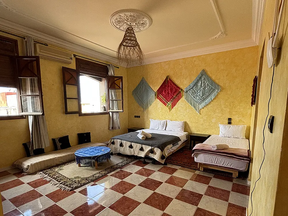 5_1 Double Bed + Single Bed + Private Bathroom 2